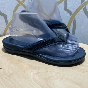 Vionic Tide II Blue Toe Post Sandal Flip Flop Womens size 7